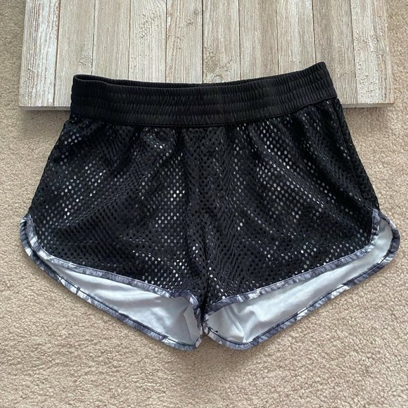C9 By Champion M Mesh Overlay Activewear Pull On Elastic Waist Shorts - Picture 7 of 12